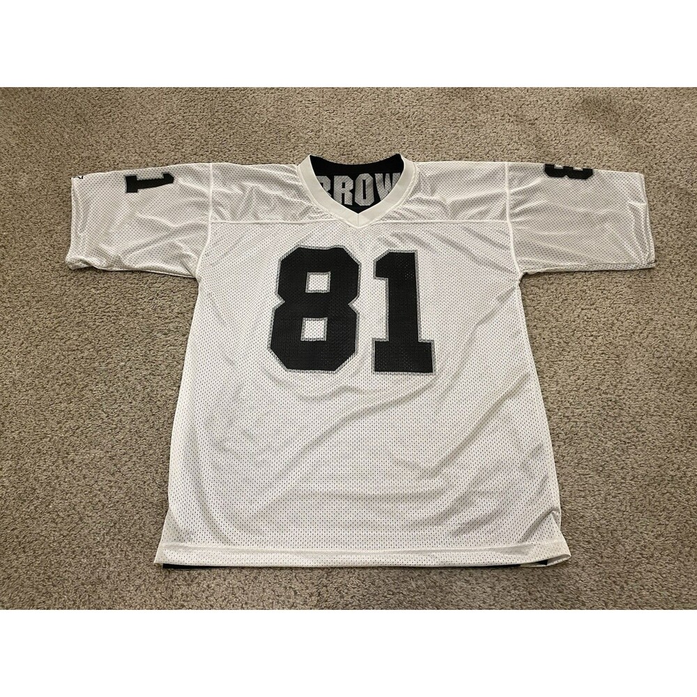 Vtg Reversible Starter Tim Brown Los Angeles Oakland Raiders NFL Jersey Sz 52
